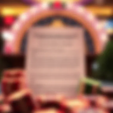 Graphic highlighting bonus terms and conditions