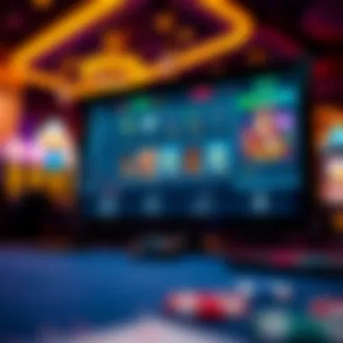 Digital screen displaying Slotocash Casino interface