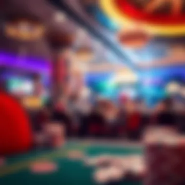 An engaging representation of casino betting strategies