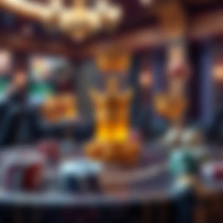 A strategic overview image depicting various gaming strategies for maximizing wins in Royal Reels.