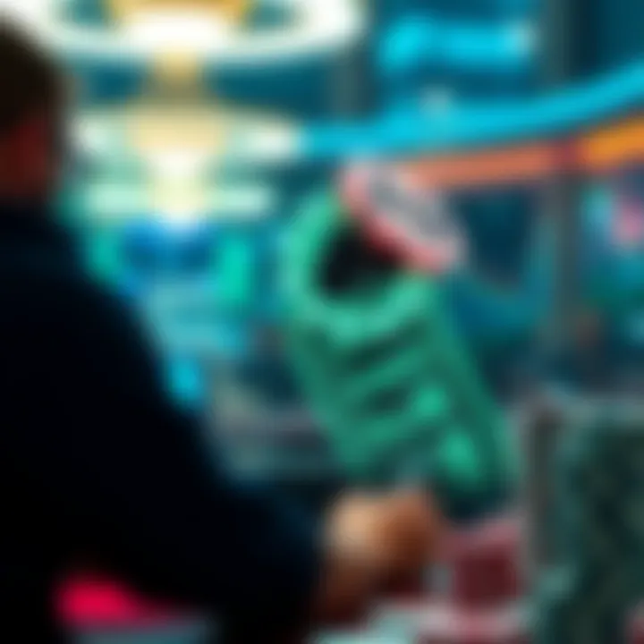 A conceptual image of technology influences in online gambling through data analysis and engagement