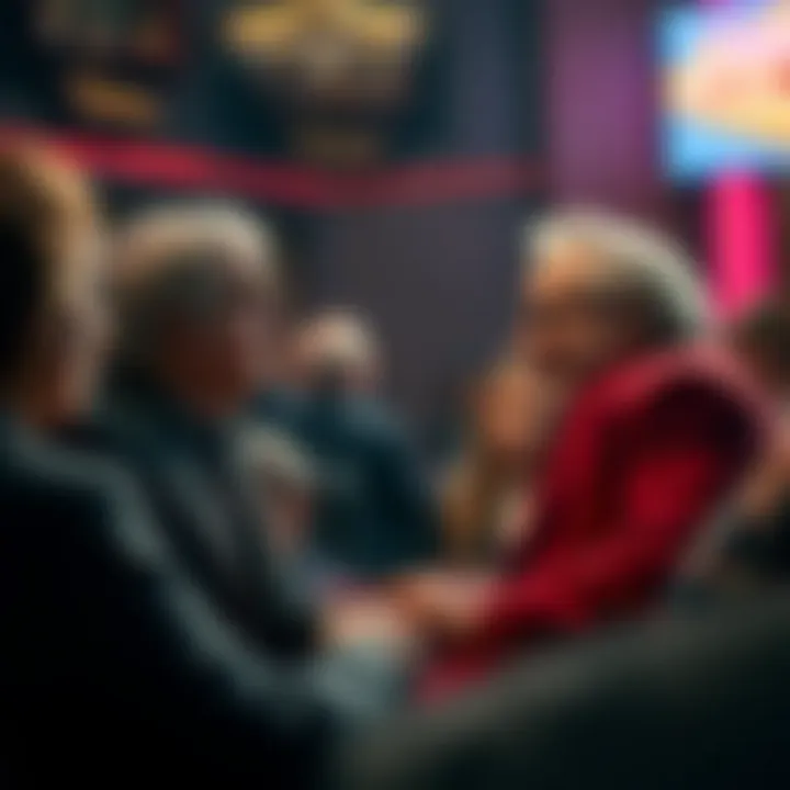 Audience engagement during a live magic show