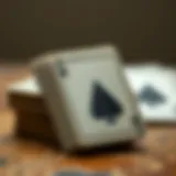 Ancient deck of cards depicting early symbols