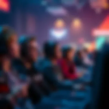 Community Impact through Sponsorships Audience interaction with sponsors at a gaming tournament