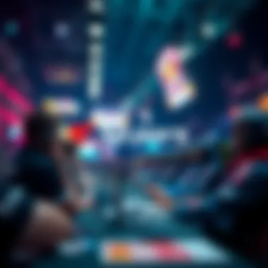 Strategic Visibility of Sponsors Sponsorship logo placement at an esports event