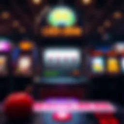 Intricate design of a cash grab slot machine