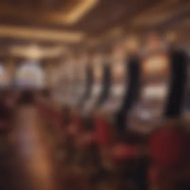 Aesthetic appeal of slot machine chairs enhancing the casino ambiance