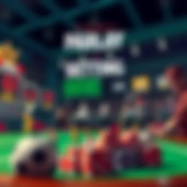 Conceptual illustration of parlay bets