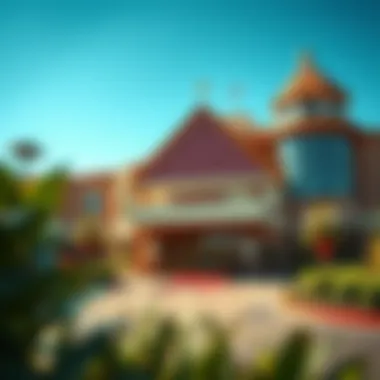 Architectural Beauty of Prairie Flower Casino Exterior view of Prairie Flower Casino showcasing its architecture.