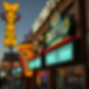 Signage Reflecting Deadwood's Betting History Historical signage related to sports betting