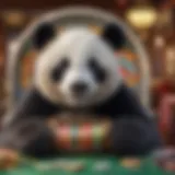 Wild Panda slot machine interface showcasing vibrant graphics